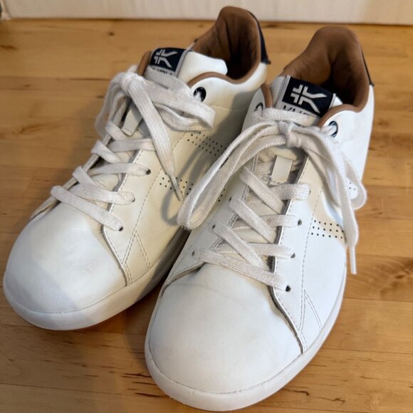 SIZE 9.5 Kuru Women's Roam Classic Leather Court Shoes - Picture 1 of 10